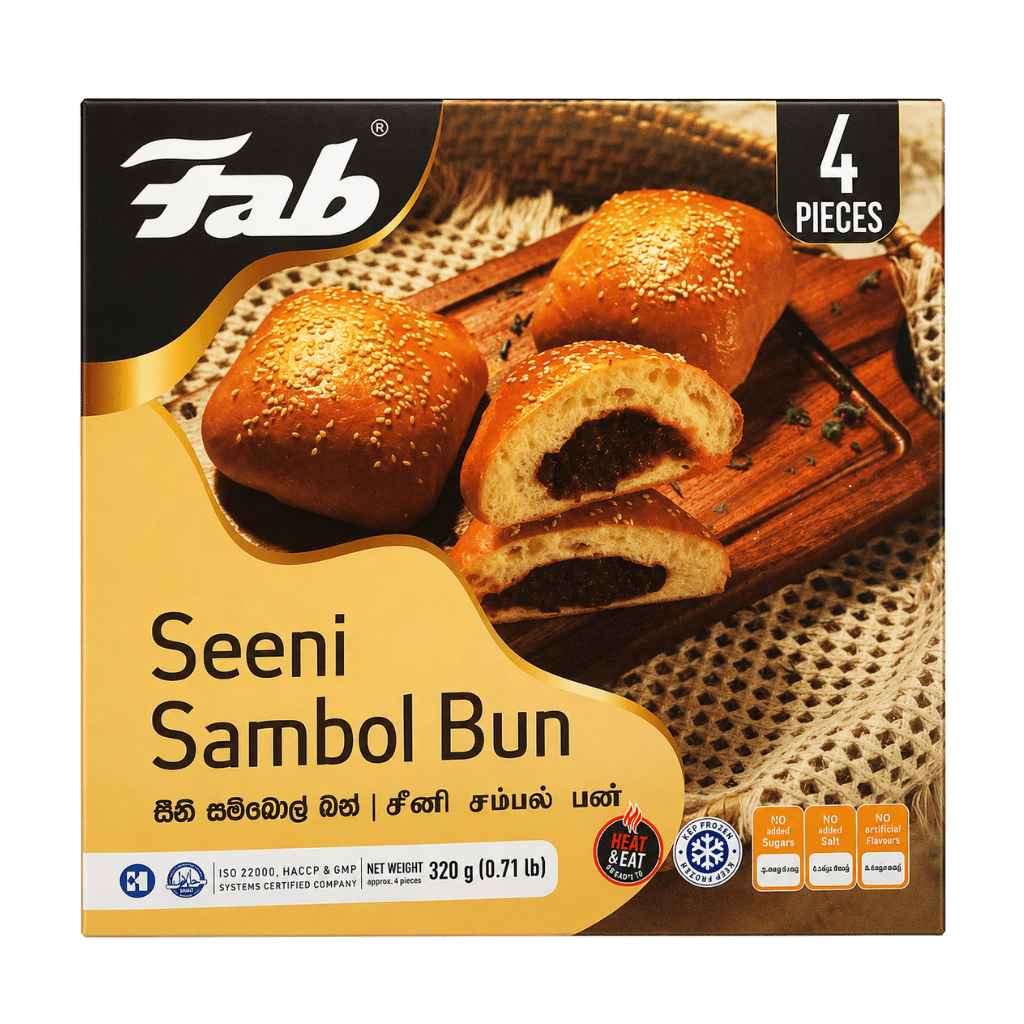 Fab Seeni Sambol Bun 320 g 4 pcs buy online USA - 1